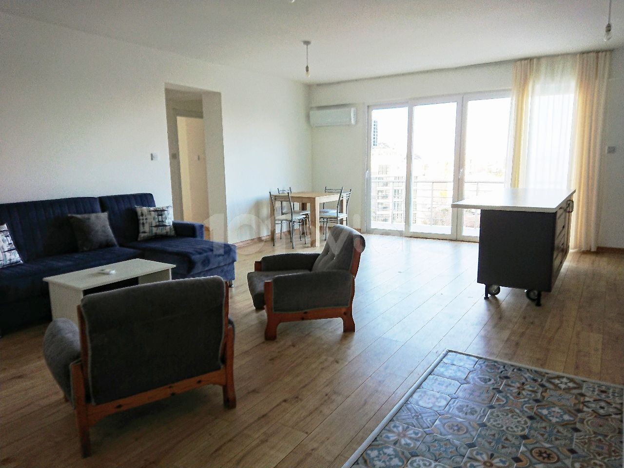 A Spacious 2 + 1 Apartment for SALE with Sea Views in A Quality Elevator Building in the Center of Kyrenia! **  ** 