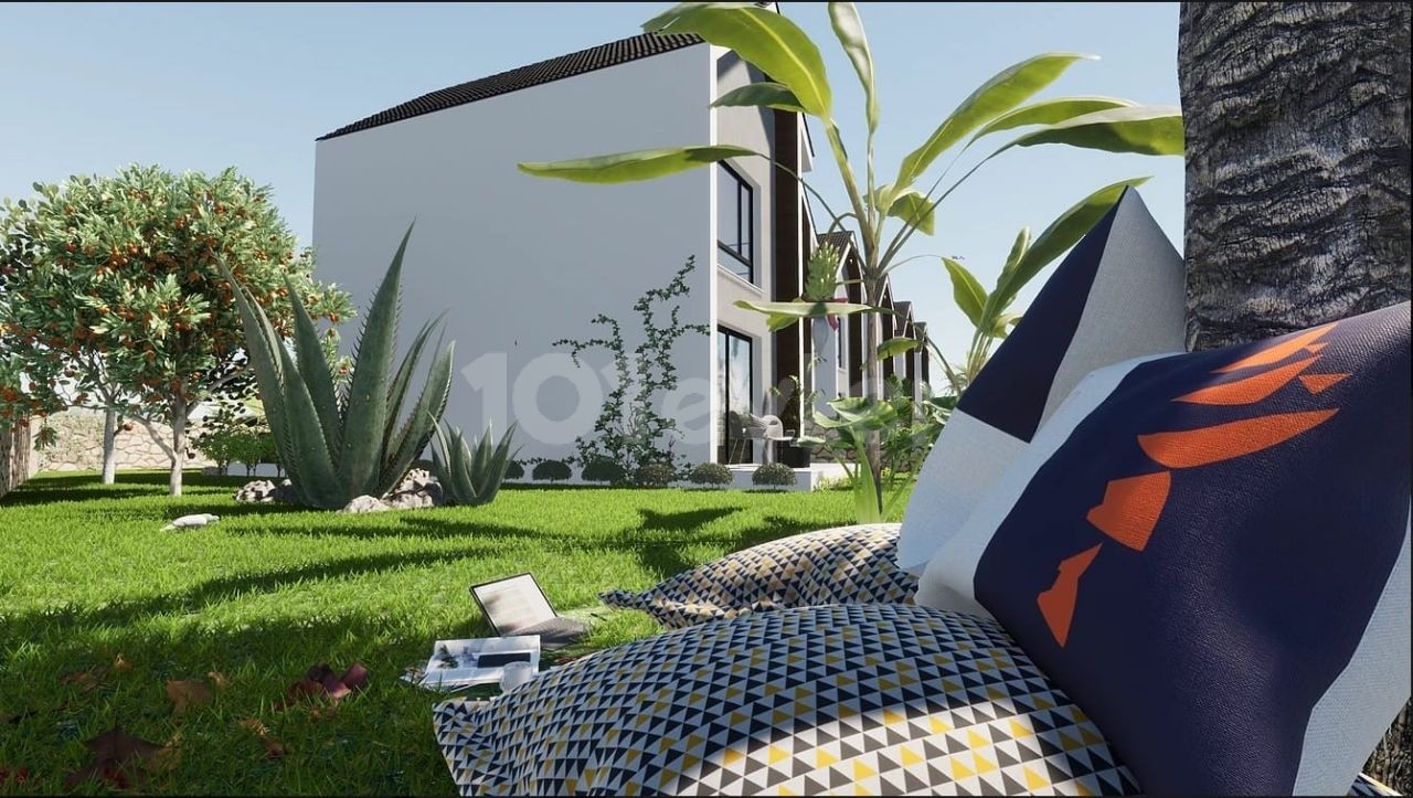 Convenient and economical 2+1 villas in Girne, Karşıyaka! Delivery in 4 months!