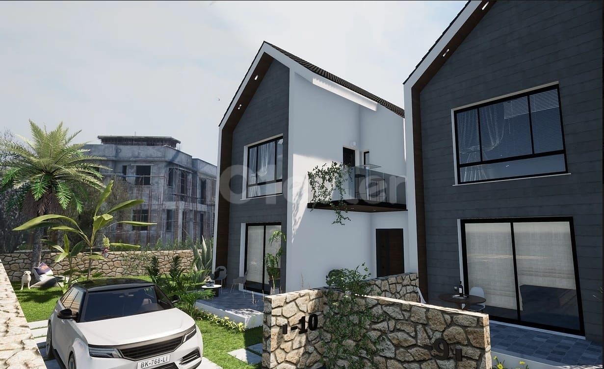 Convenient and economical 2+1 villas in Girne, Karşıyaka! Delivery in 4 months!