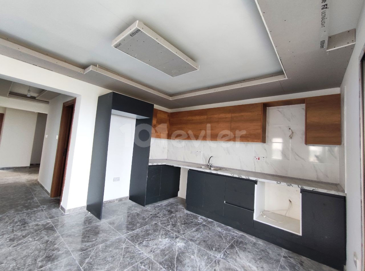 Last 2 3+1 apartments for sale in a new building with elevator in Kyrenia Center