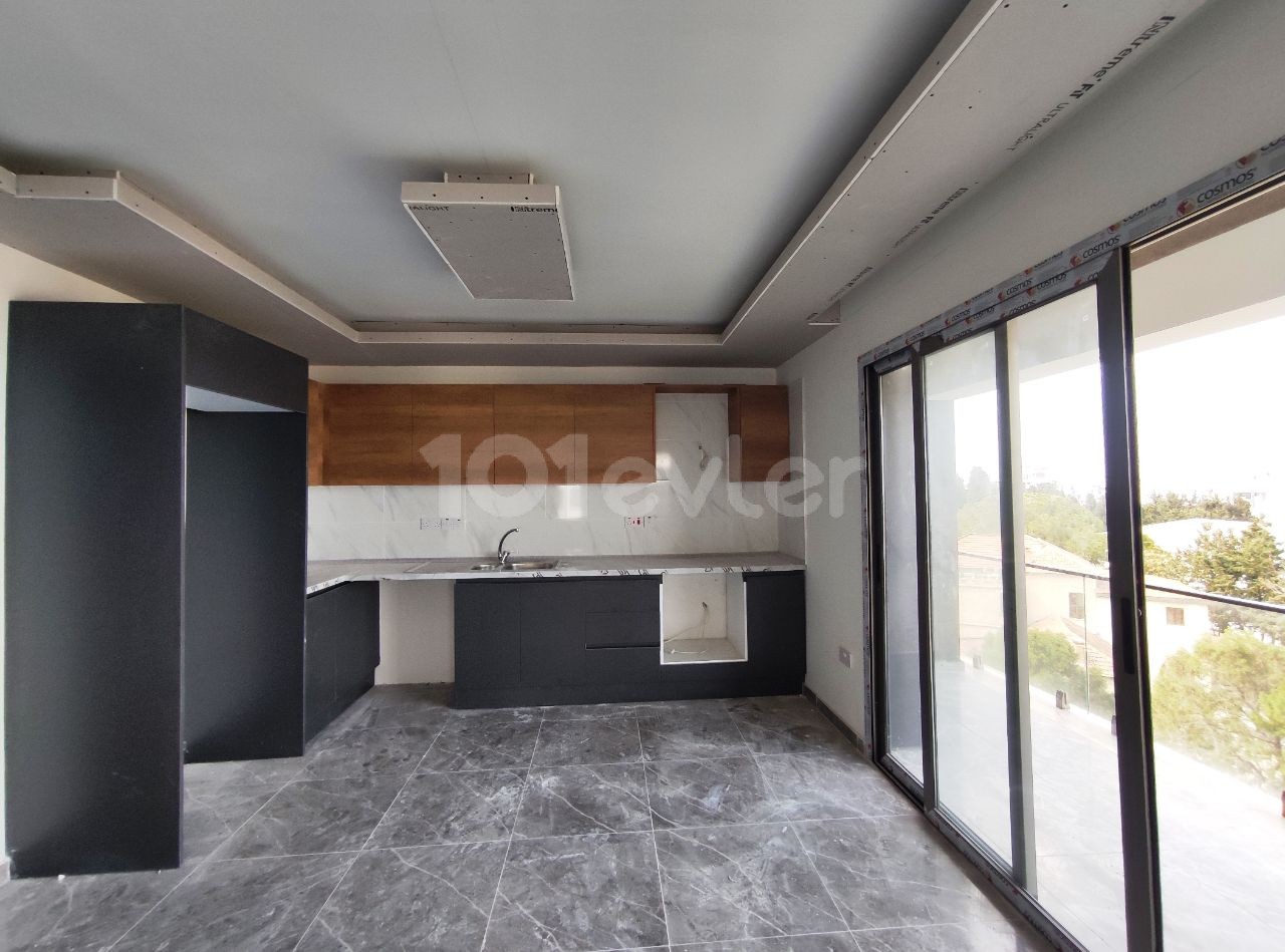 Last 2 3+1 apartments for sale in a new building with elevator in Kyrenia Center