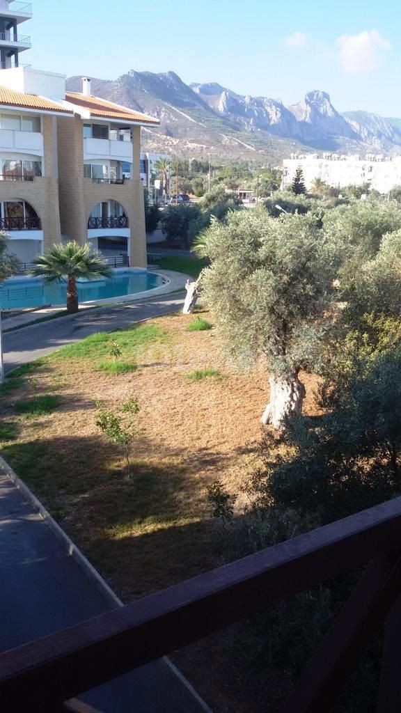 Large 1+1 Turkish Title Deed Apartment Furnished with Quality Furnishings in a Prestigious Complex with Communal Pool FOR SALE 