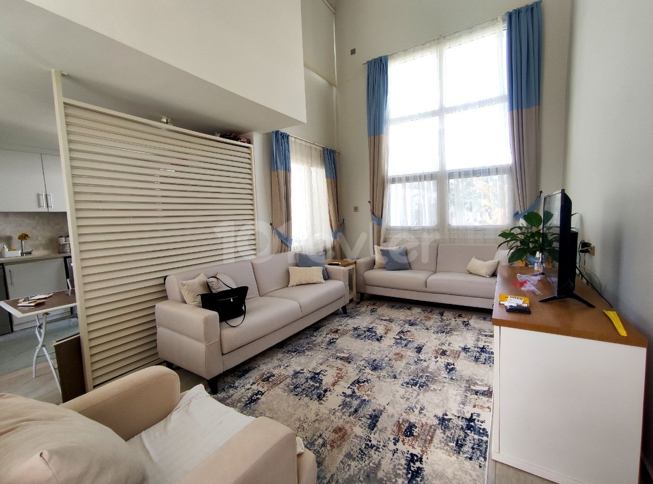 Duplex LOFT For Sale 1+1 in Alsancak Landing Beach Area 