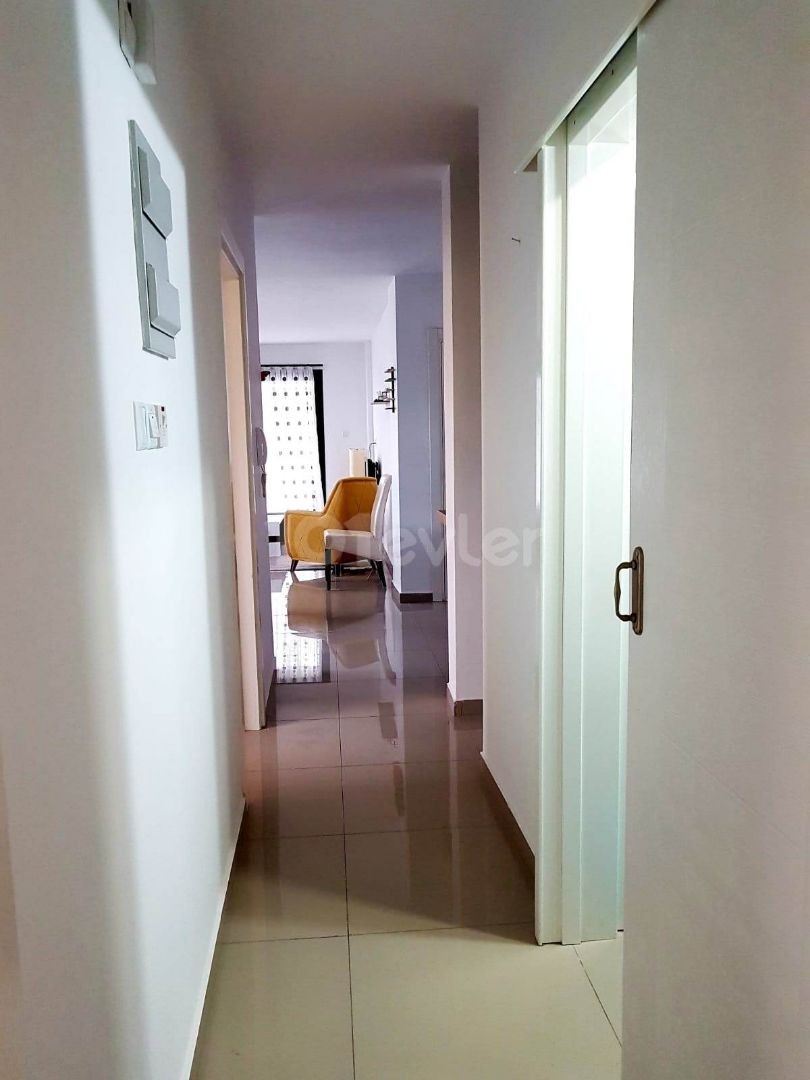 Spacious, Spacious and Stylish 2+1 Flat for Rent with Terrace in Bellapais