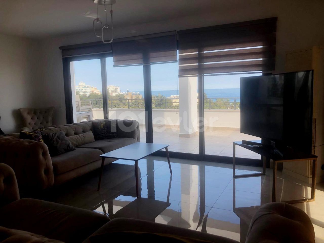 3+1 Full Penthouse for Rent in Kyrenia Center - Monthly payment