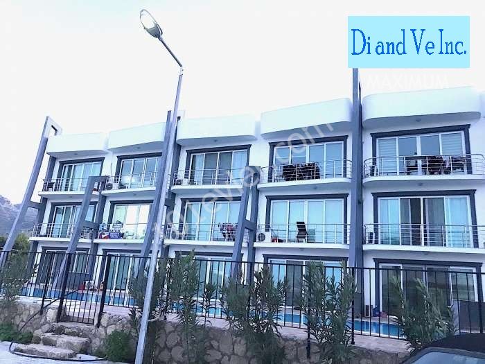 1+1 apartment with sea & mountains views for Sale, Alsancak