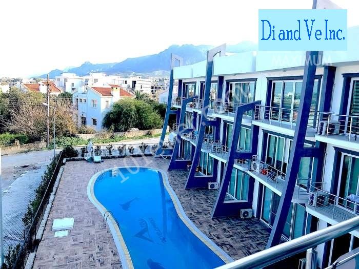 1+1 apartment with sea & mountains views for Sale, Alsancak