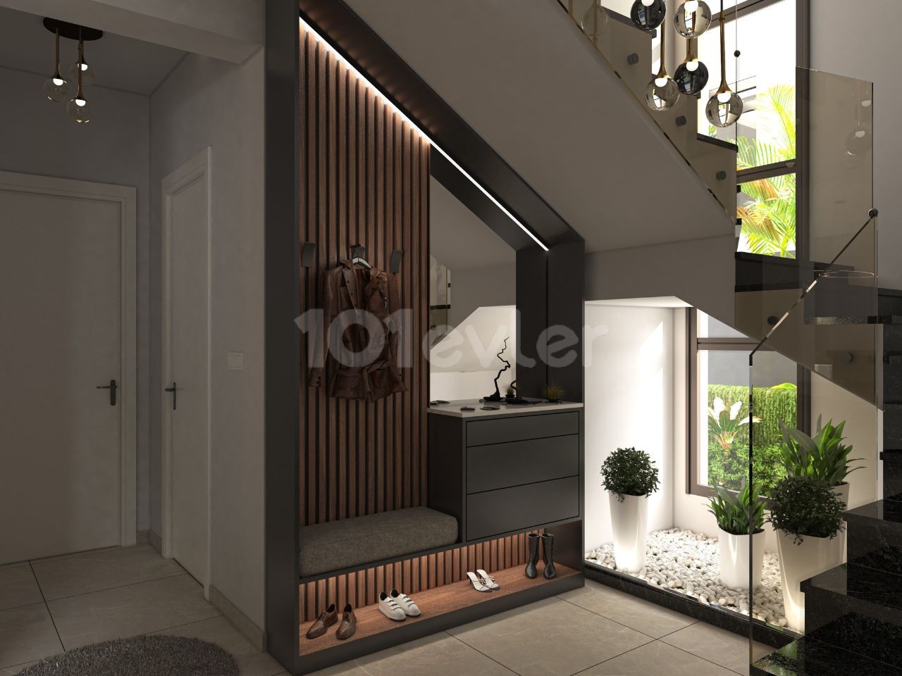 3 bedroom  Private DUBLEX VILLAS in İskele Boğaz( Feb 2024) . 