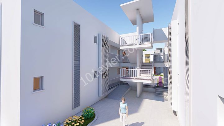 (2+1) in Ozankoy with white goods,common pool,terraced and air conditioned dreamy flats!!