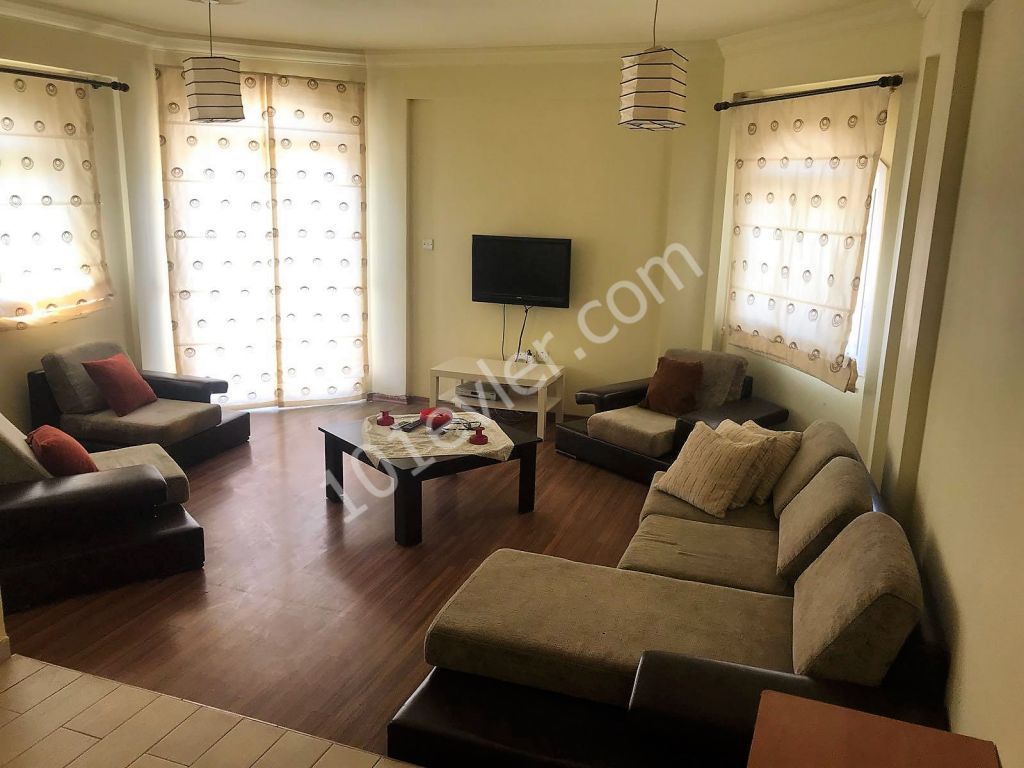(3 +1 ) 130 M2 Penthouse for Sale with Full Furniture, Air Conditioning, Fireplace, Turkish Cob in the Central Location of Hamitkoy !!!!!THERE IS NO VAT!!! ** 
