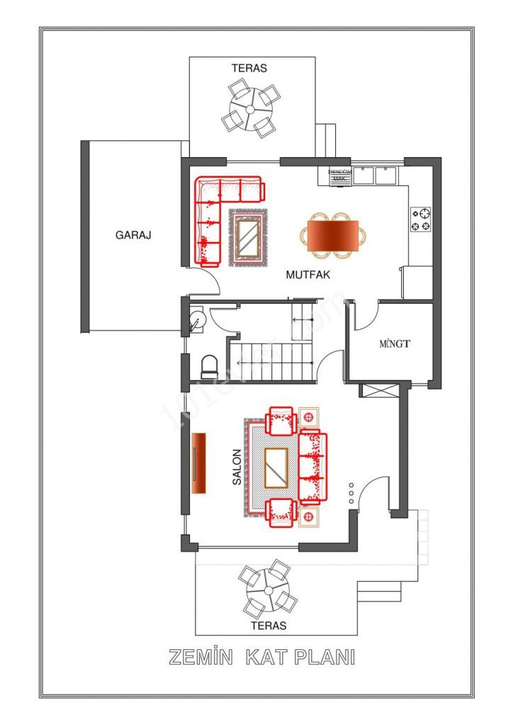 Lefkoşa'da Türk Koçanlı 200 m2  ULTRA Lüks 3+1  Müstakil Villa Ayda Sadece 1000 STG ile Sahip Olabilirsiniz