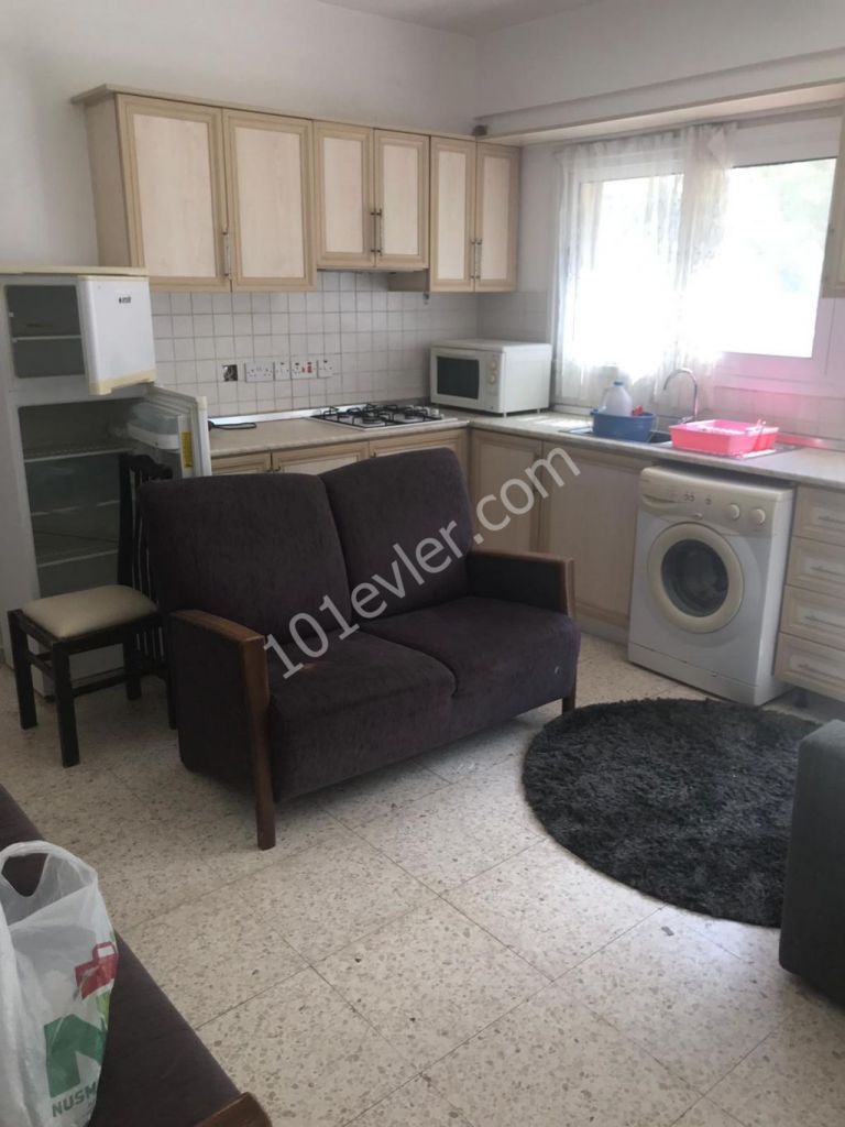 70 m2 (2+1) Furnished VAT-paid Ground Floor Apartment with GARDEN in Yenikent ** 