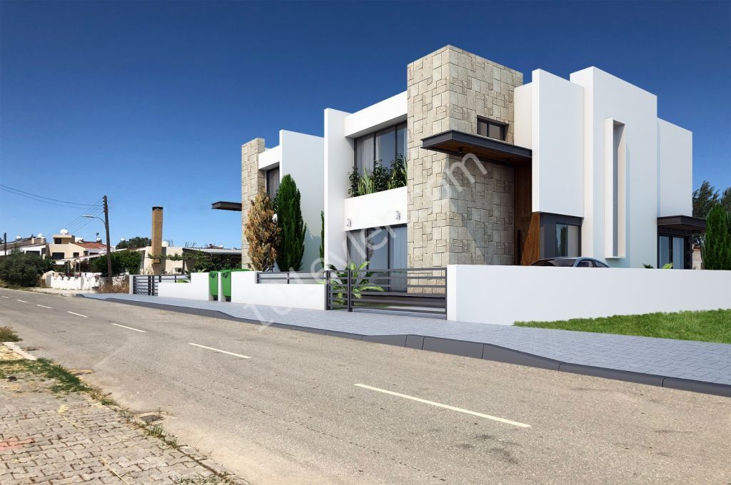 4+ 1 Detached Villa with Turkish Cob in Yenikent ** 