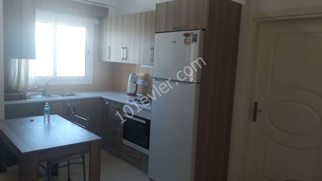 Girne Dikmen'de Full Eşyalı 2+1 Öğrenciye Kiralık Daire- Durak Dibi