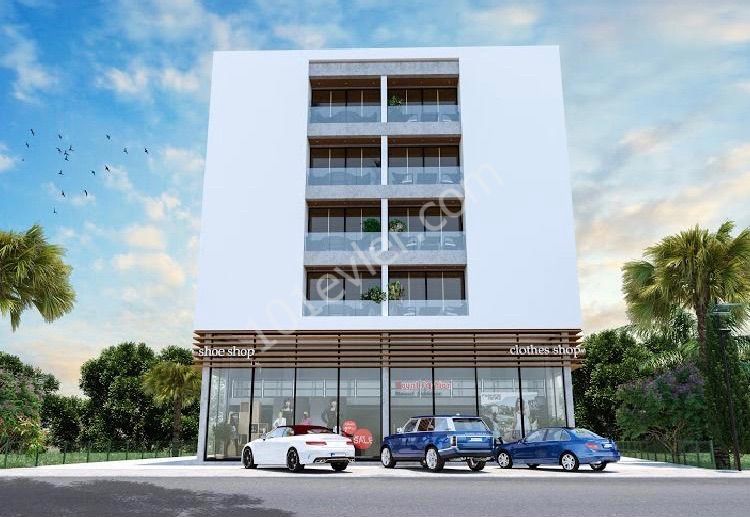 90 m2 Net and 85 m2 Net 2 + 1 Apartments Available for Commercial + Residential Use on the Registered Street Equivalent to ULTRA LUX in Küçük Kaymaklı - Offices Campaign! We Will Deliver It Immediately49900 - +90 542 861 62 72 ** 