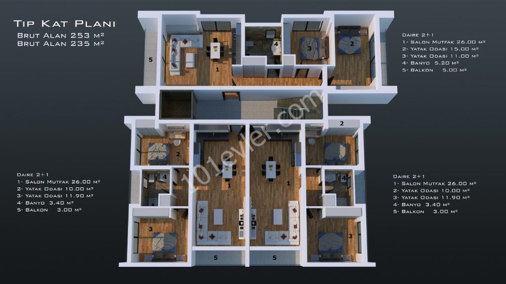 Küçük Kaymaklı'da ULTRA LUX  Eşdeğer Tapulu  Cadde Üzerinde Ticari + Konut Kullanımına Müsait  90 m2 Net   ve    85 m2  Net   2+1  Daireler - Ofisler Kampanya! Hemen Teslim £49900 - +90 542 861 62 72