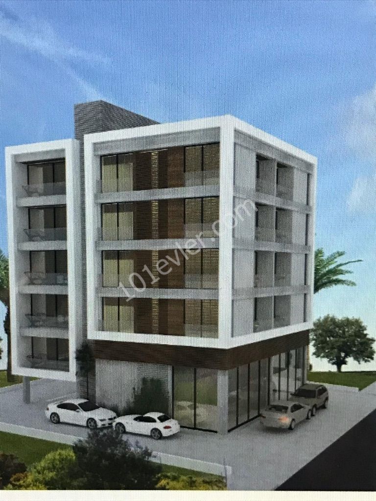 90 m2 Net and 85 m2 Net 2 + 1 Apartments Available for Commercial + Residential Use on the Registered Street Equivalent to ULTRA LUX in Küçük Kaymaklı - Offices Campaign! We Will Deliver It Immediately49900 - +90 542 861 62 72 ** 