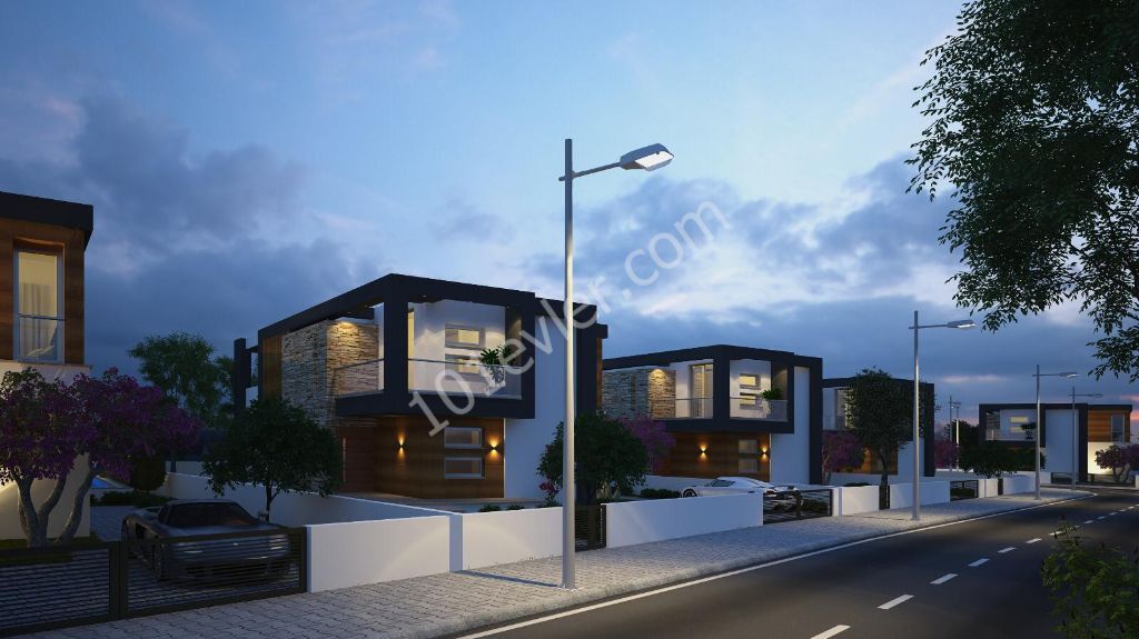 Modern Design Detached Villas with Smart House System and Solar Energy with Pool Option in Çatalköy ( 4+1) +90 542 861 62 72 - +90 533 843 21 39 ** 