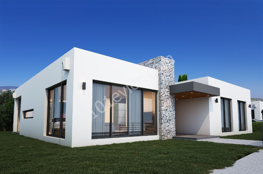 Magnificent Single-Decker Villas with Pool Option/ Large Garden in Kantikoy (WITHIN A PLOT OF 655 M2) ** 