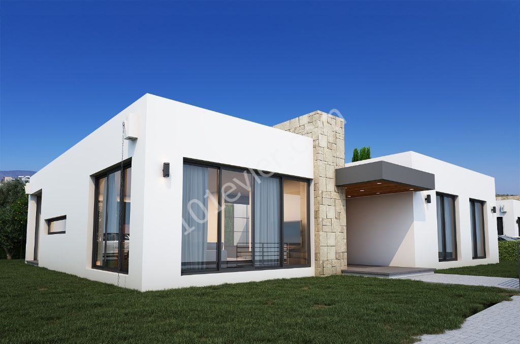 Magnificent Single-Decker Villas with Pool Option/ Large Garden in Kantikoy (WITHIN A PLOT OF 655 M2) ** 