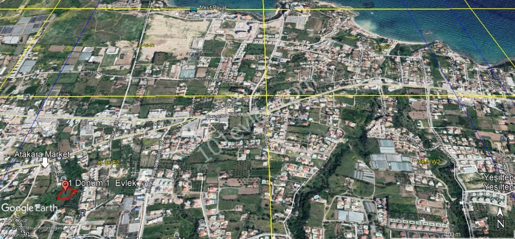 Residential Zoned Plot For Sale in Alsancak, Kyrenia