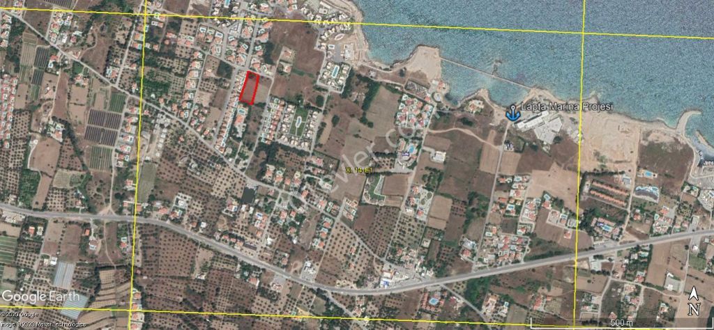 Residential Zoned Plot For Sale in Lapta, Kyrenia