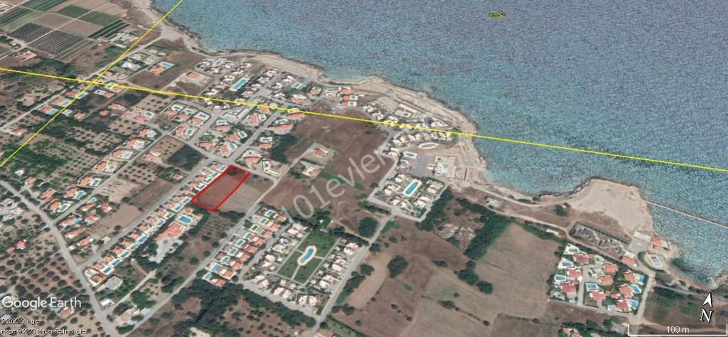 Residential Zoned Plot For Sale in Lapta, Kyrenia