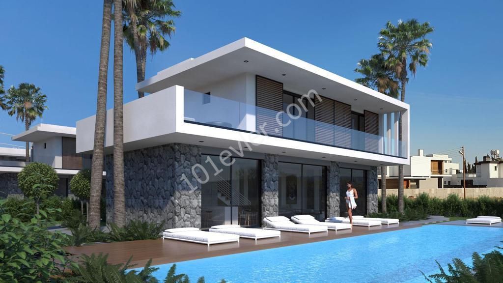 4+1 Villa with Modern Luxury private Pool in Magosa Salamis District ! Delivery April 2022 ! ** 