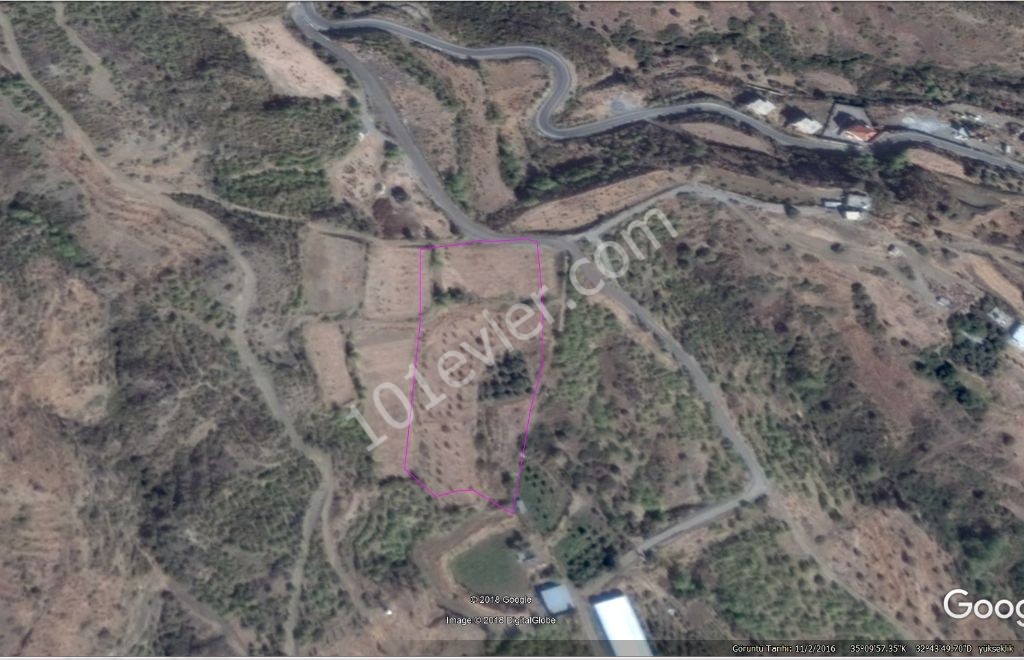 Lefke -Land for Sale in Yeşilırmak with a Turkish Title, Open to All Types of Construction! The Infrastructure Is Ready (Open for Exchange With Nicosia Villa) ** 