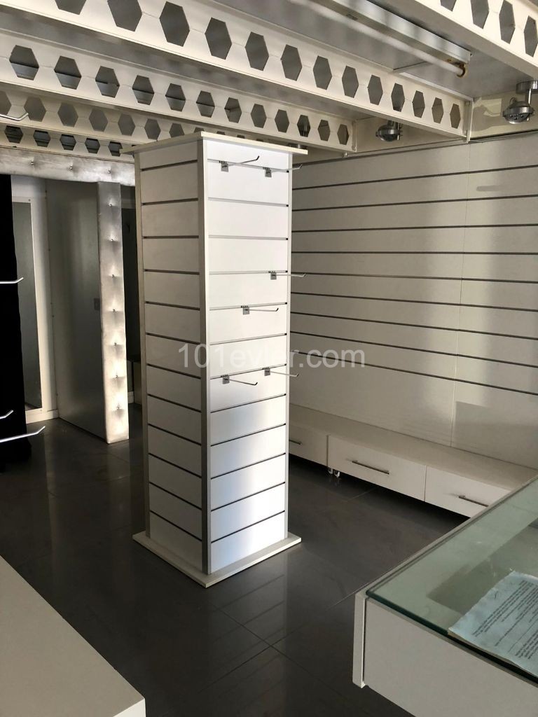 120 m2 with Monthly Payment in Köşklüçiftlik, Sendeli Shop (Ready-made Boutique With Everything ! ) ** 