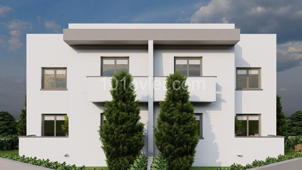 Ensuite 3+1 Bedroom Apartments for Sale in Mitreli Where You Can Experience the Feeling of Being Detached ** 