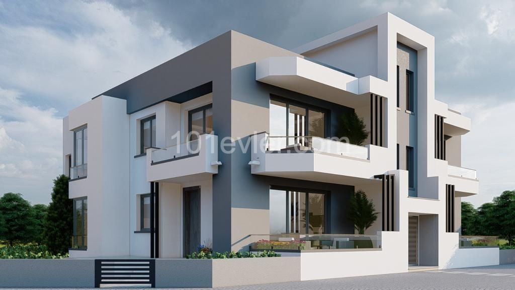 Ensuite 3+1 Bedroom Apartments for Sale in Mitreli Where You Can Experience the Feeling of Being Detached ** 