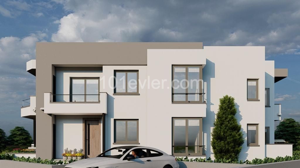 Ensuite 3+1 Bedroom Apartments for Sale in Mitreli Where You Can Experience the Feeling of Being Detached ** 