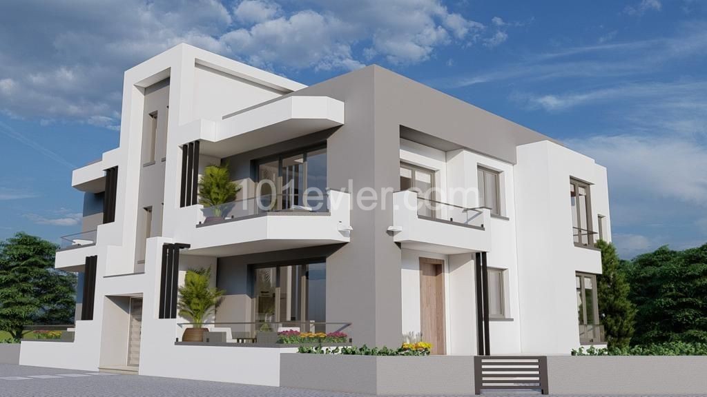 Ensuite 3+1 Bedroom Apartments for Sale in Mitreli Where You Can Experience the Feeling of Being Detached ** 