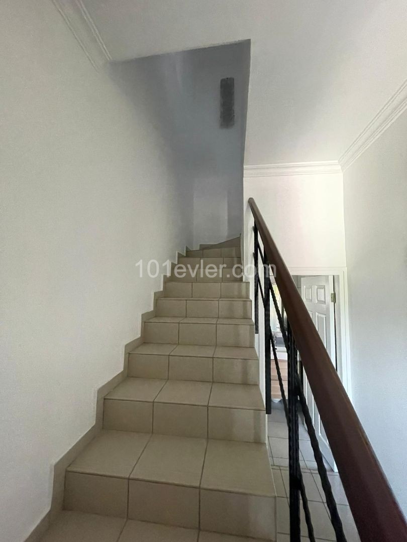 Ortaköy'de Full Eşyalı Bahçeli + ŞÖMİNELİ  Lüx Kiralık 3+2 Villa ( AYLIK ÖDEMELİ)