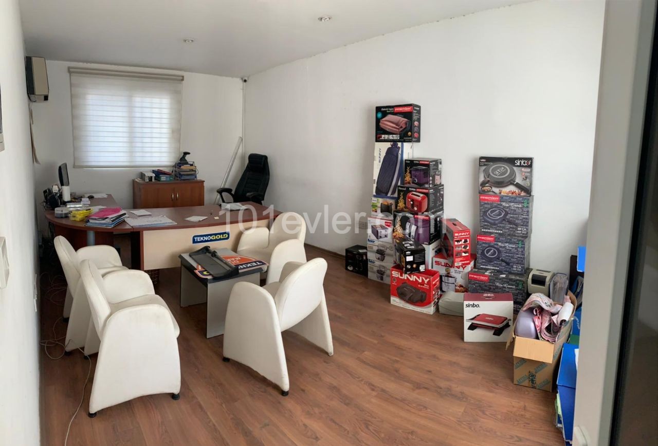 400 m2 Rental Shop ( Showroom) with High Signage Value in the Heart of Nicosia Dereboyu ** 