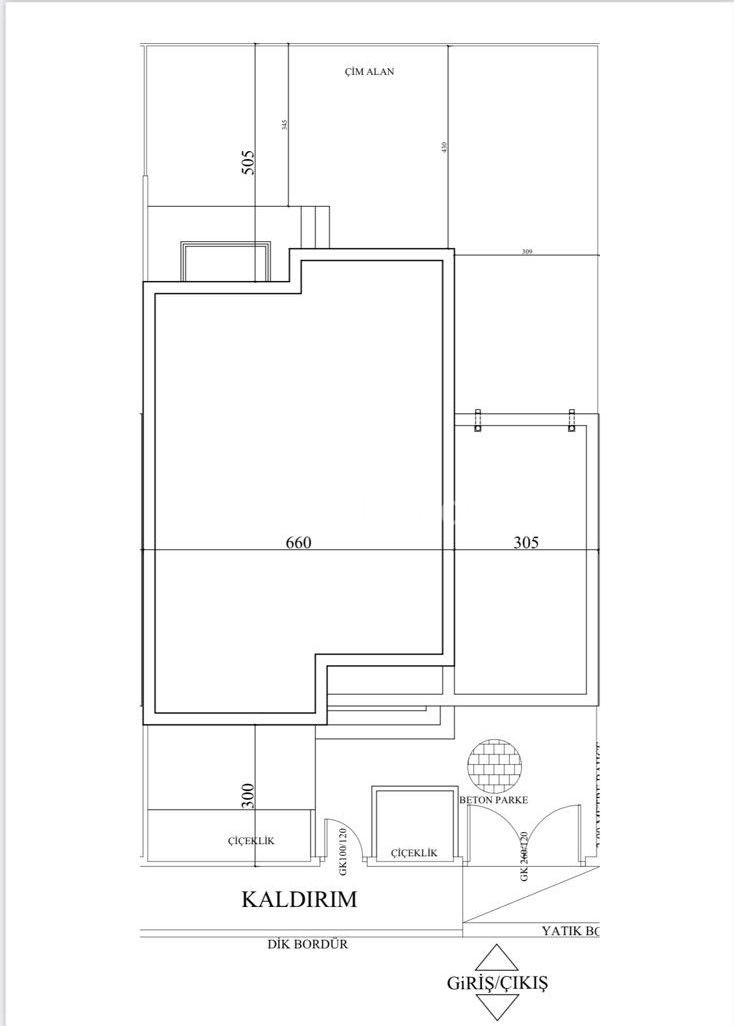 3+1 Villa with Garden on Three Sides for Sale in Balikesir ** 