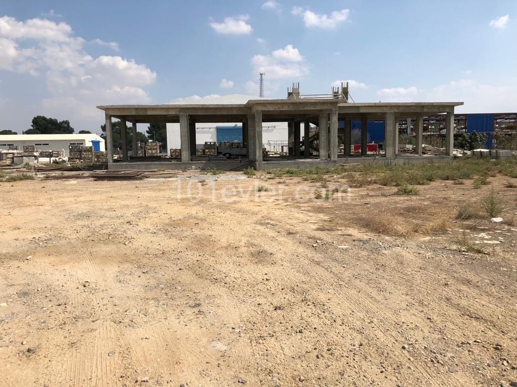 1280 m2 Workplace / Warehouse On 6525 m2 Total Land For Sale in Haspolat Industrial Site ** 