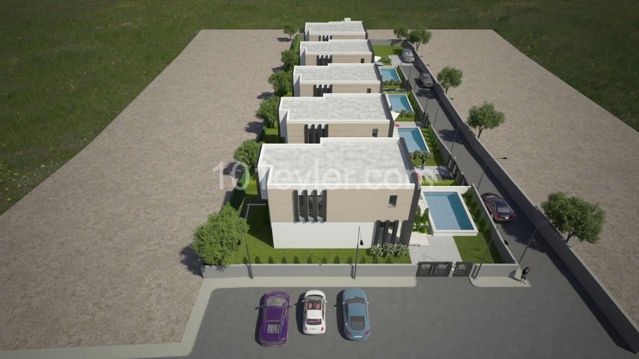 3+1 Villas for Sale in Perfect Location in Alsancak ** 