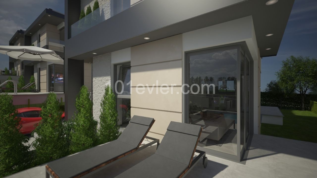 3+1 Villas for Sale in Perfect Location in Alsancak ** 