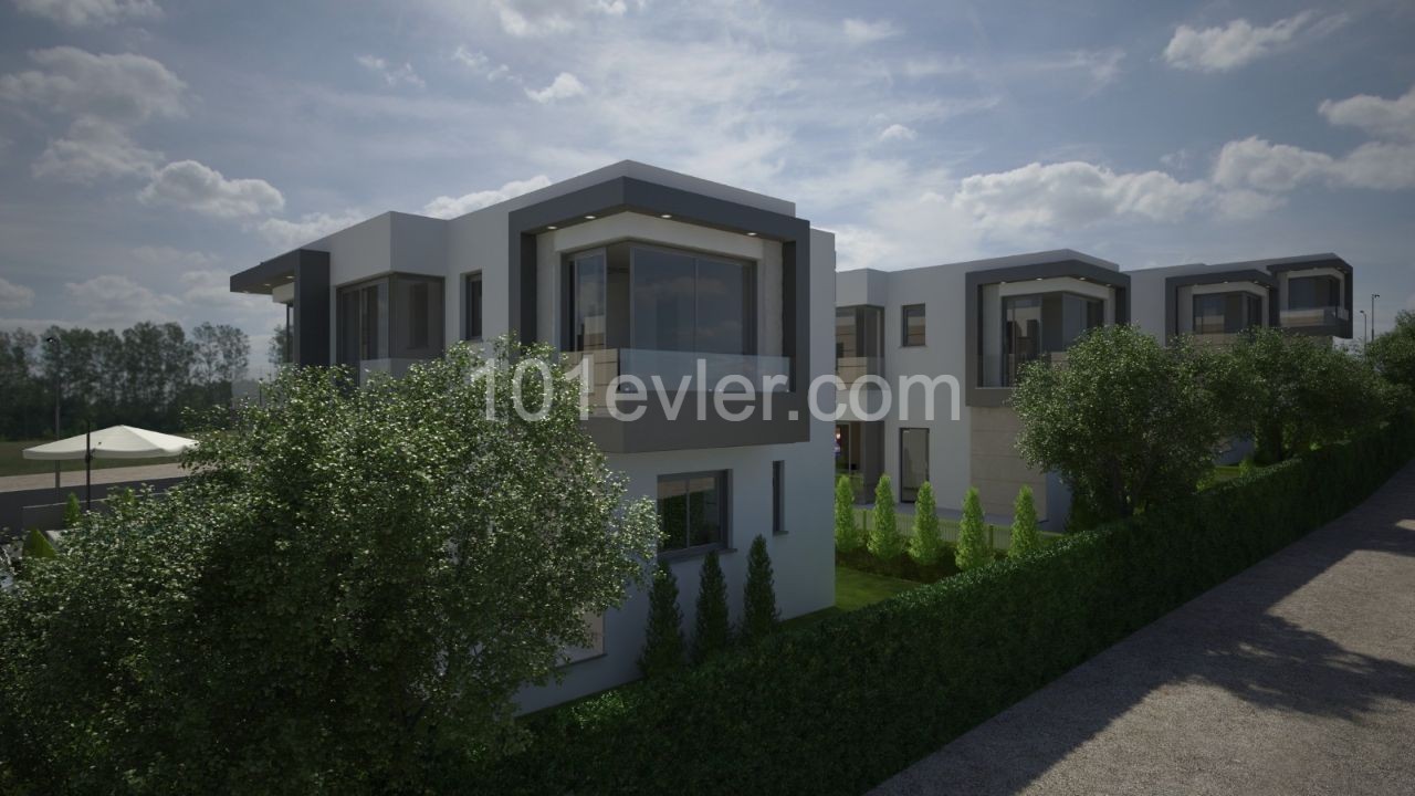 3+1 Villas for Sale in Perfect Location in Alsancak ** 