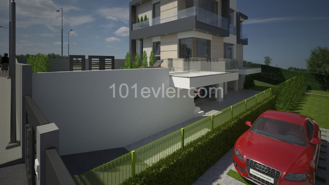 3+1 Villas for Sale in Perfect Location in Alsancak ** 