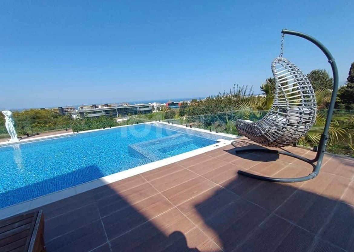 Voll Möblierte Villa Mit Täglichem Freistehendem Luxus - Privatpool In Kyrenia Zeytinlik! ** 