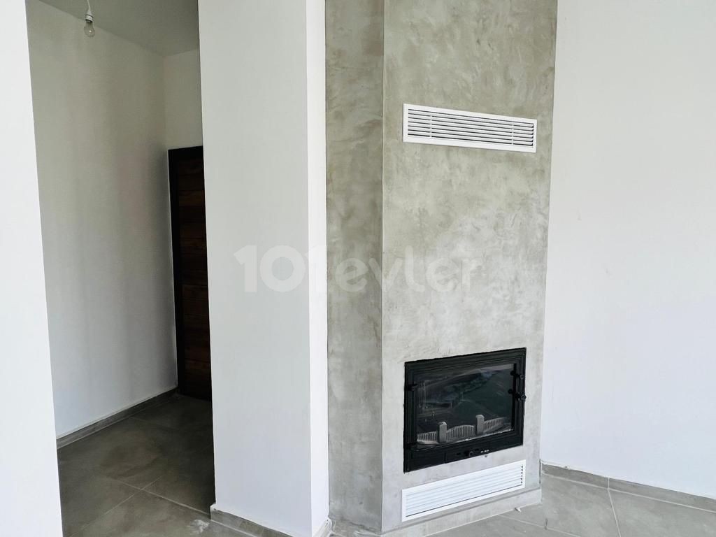 132 m2 Apartment for Sale ( 3 + 1) with Fireplace/ Barbecue in Metehan ** 