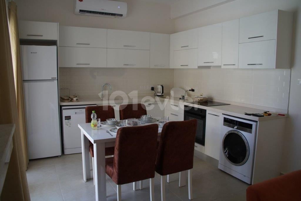 Fully Furnished Apartment with Garden for Sale in the New Bosporus, Taxes Paid ** 