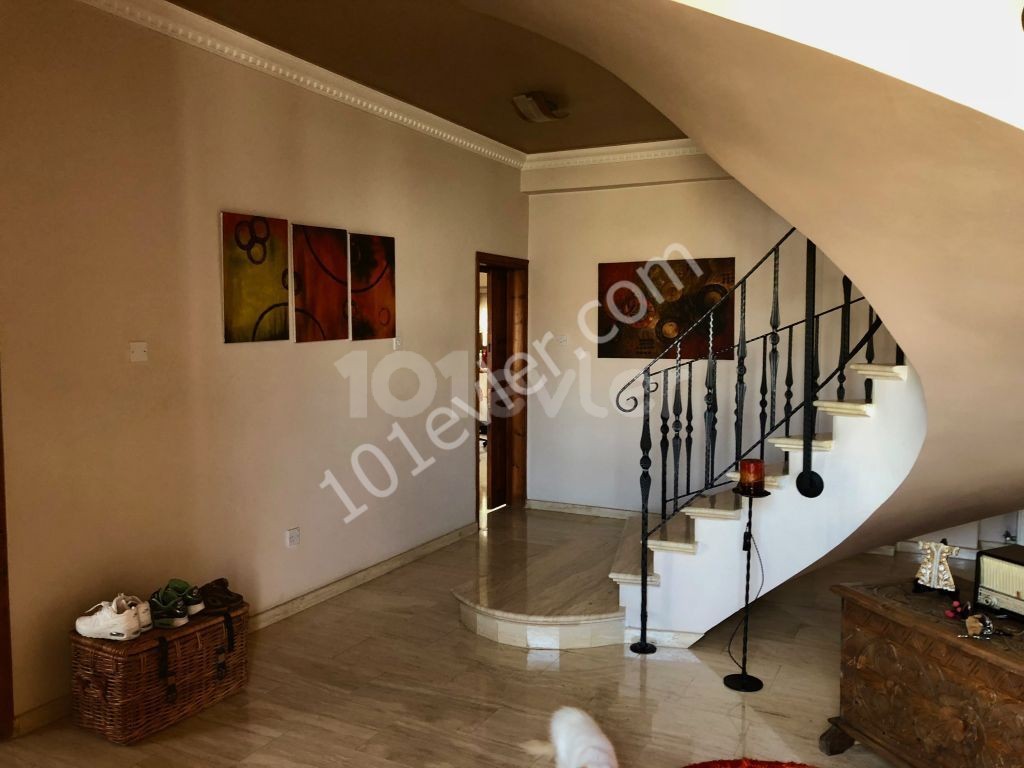 Magnificent Turkish Triplex (750 m2) Mansion for Sale in Yenikent Suitable for RESIDENTIAL or CLINICAL Use with 3 Fireplaces / Central Heating in a land of 1096 m2 ** 