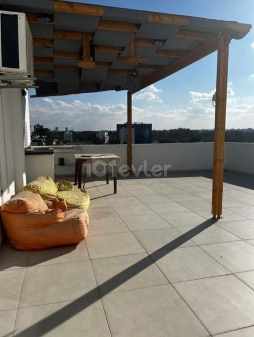 2+1 Penthouse for Rent in Metehan