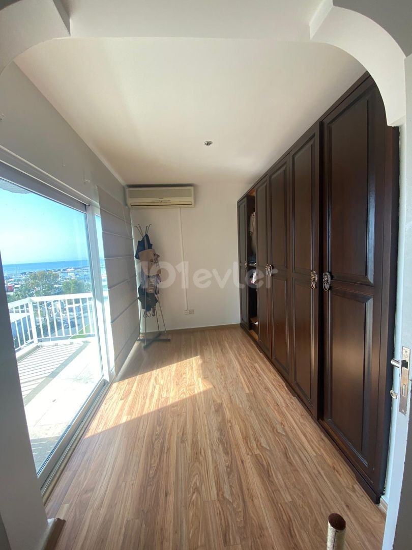 For Sale 2+1 Apartment with Sea View in Kyrenia Center