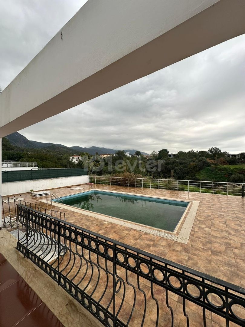 Alsancak Mountain and Sea View Villa for Rent