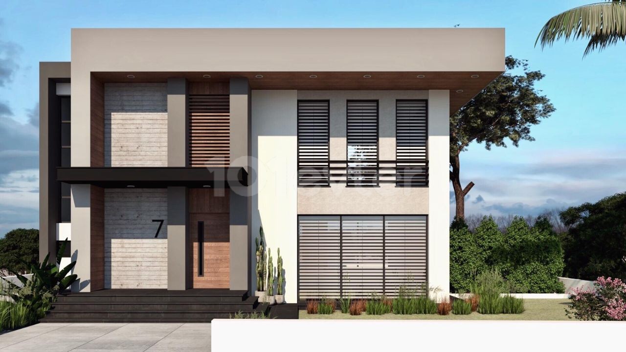 Half Construction 3+1 Villa in Kalkanli (For Residence in Nicosia, Available for Exchange)